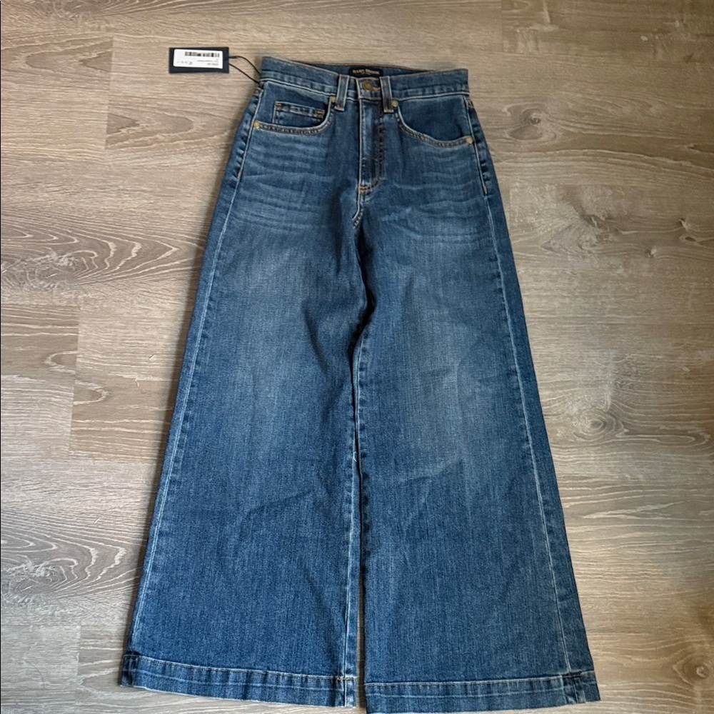 NEW Ramy Brook Tyra Cropped Denim 24 - Picture 2 of 12